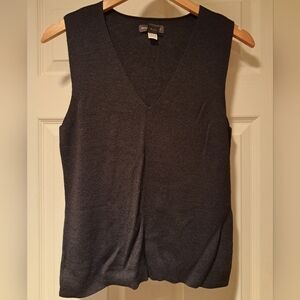 Banana Republic Black Silk Knit Top